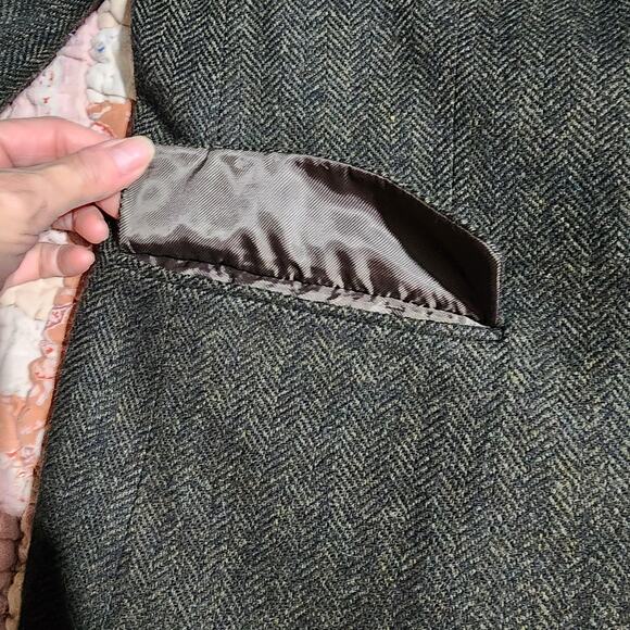 Bert Pulitzer Sport Coat-Men's Larger Size- 100% Lambswool - Picture 4 of 14